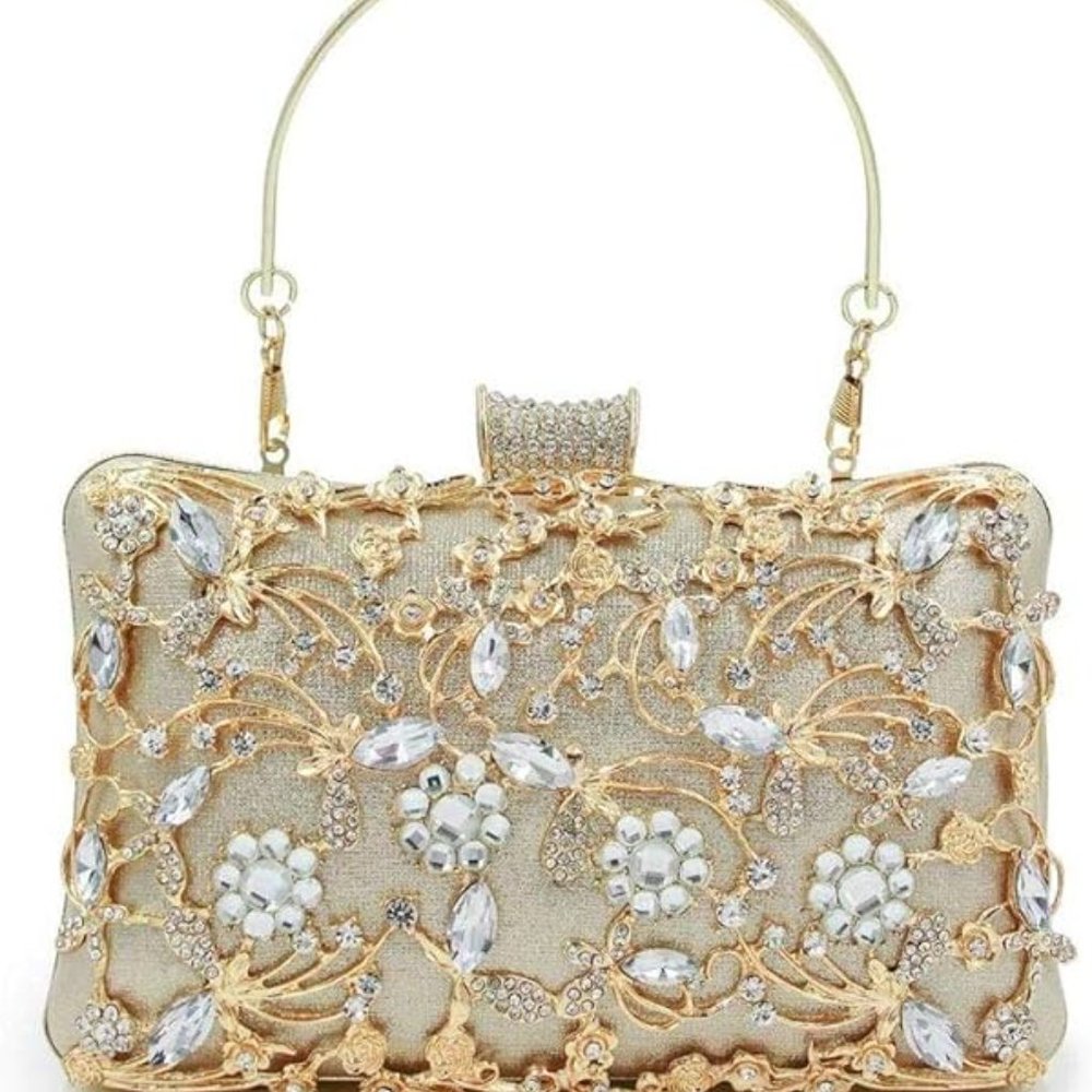 Tife Rhinestone Evening Hand Clutch - Picture 5 of 13